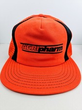 Vintage USA MADE Agri Pharm Trucker Hat Snapback Dad Cap