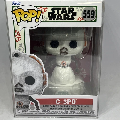 Funko - POP Star Wars: Holiday- C-3PO Snowman Brand New In Box