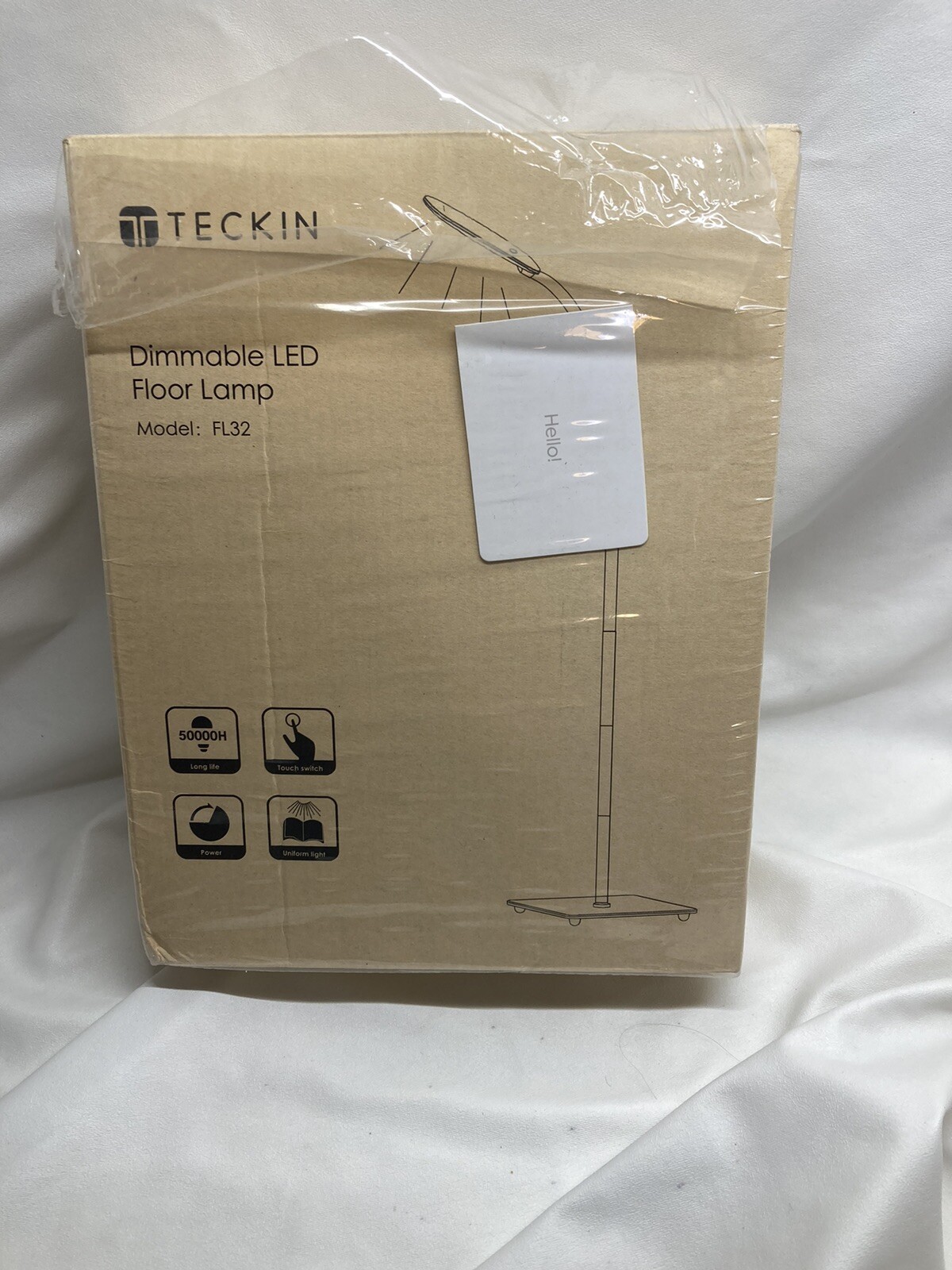 Teckin FL32 8W LED Reading Dimmable Lamp - Black
