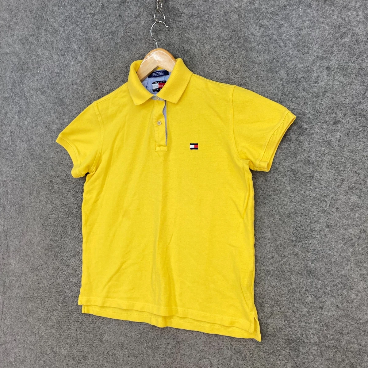 Tommy hilfiger discount yellow shirt womens