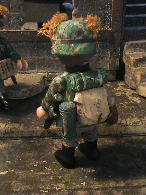 Playmobil Custom Soldier Armes Grenadier (France-1944) Ref-0672