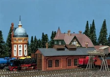 Faller 222141 N-Scale 1:160 Kit of One Stall Engine Shed - NEW