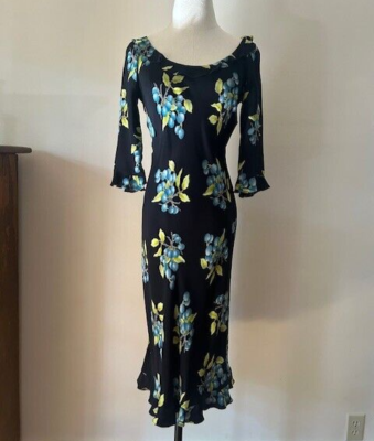 Vintage Betsey Johnson Blueberries Fruit Slip Dress 90s Size S | eBay