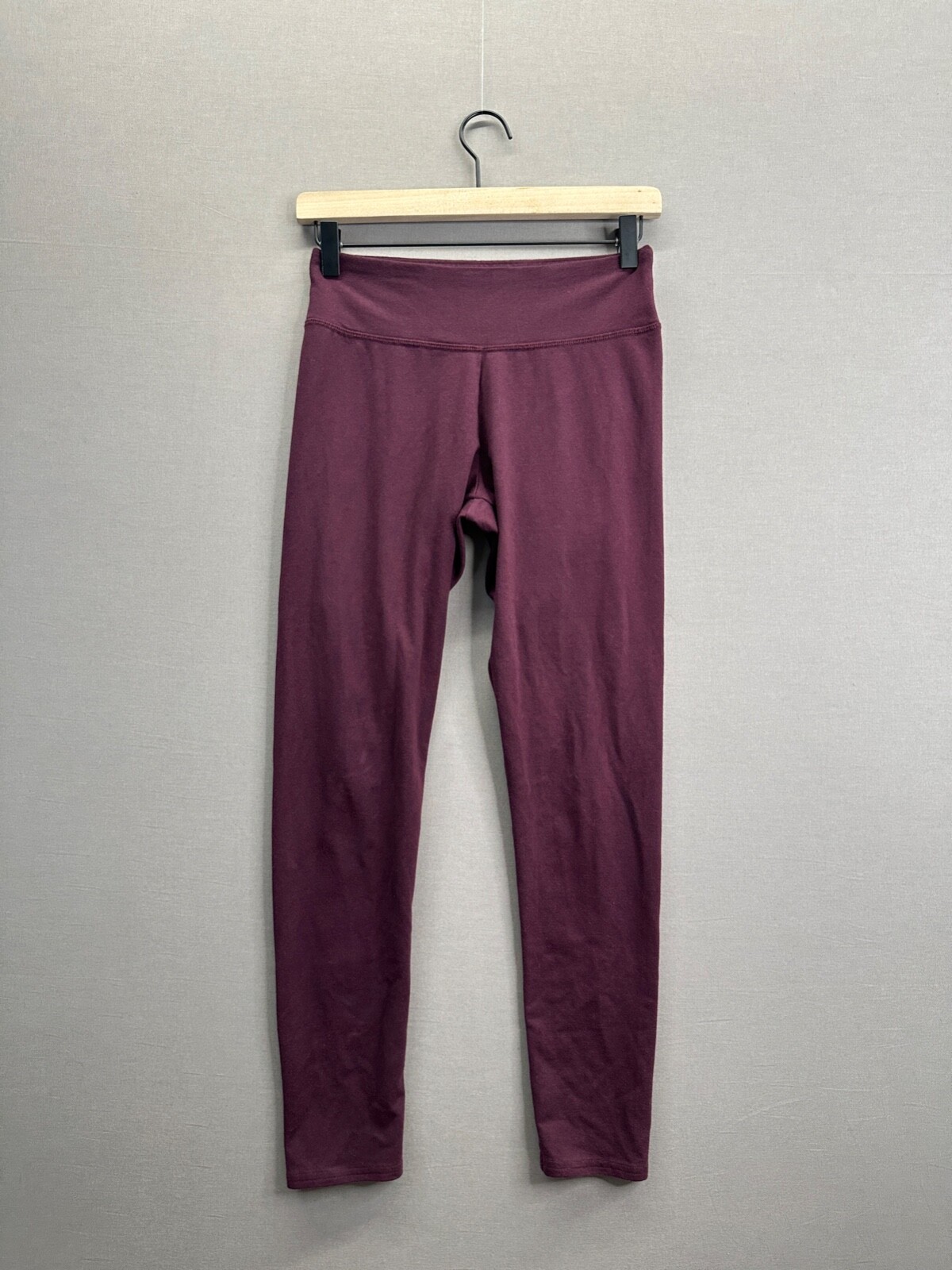 Aerie Womens Red Leggings Elastic Waist Pull On Size Medium