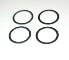 4 Fuel Bowl Inlet Fitting Gaskets 7/8" ID Rubber Coated Fits: Holley Carburetor