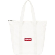  NEW Supreme Canvas Tote FW20 White