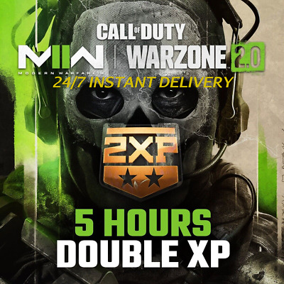 🔥Call of Duty Modern Warfare II 2 5 Hours Double XP Token Codes