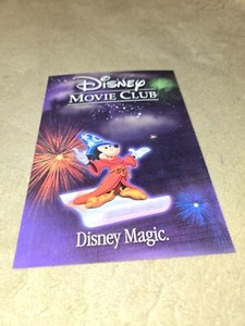 Disney Movie Club ~ Disney 3D Lenticular Collector Card ~ NEW