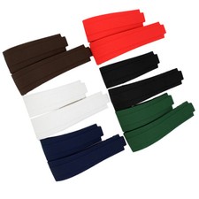 20mm Silicone Diver Replacement Watch Band Strap For Rolex Oysterflex