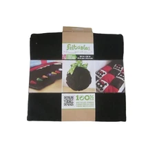 NEW FELTABLES Black 36 x 36 Felt Fabric for Sewing Crafts