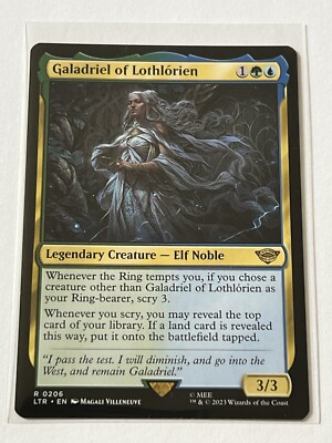 mtg lotr expensive cards most Top 25 Most Expensive Cards From Lord Of The Rings: Tales Of Middle-Earth This 1-of-1 'Lord of the
