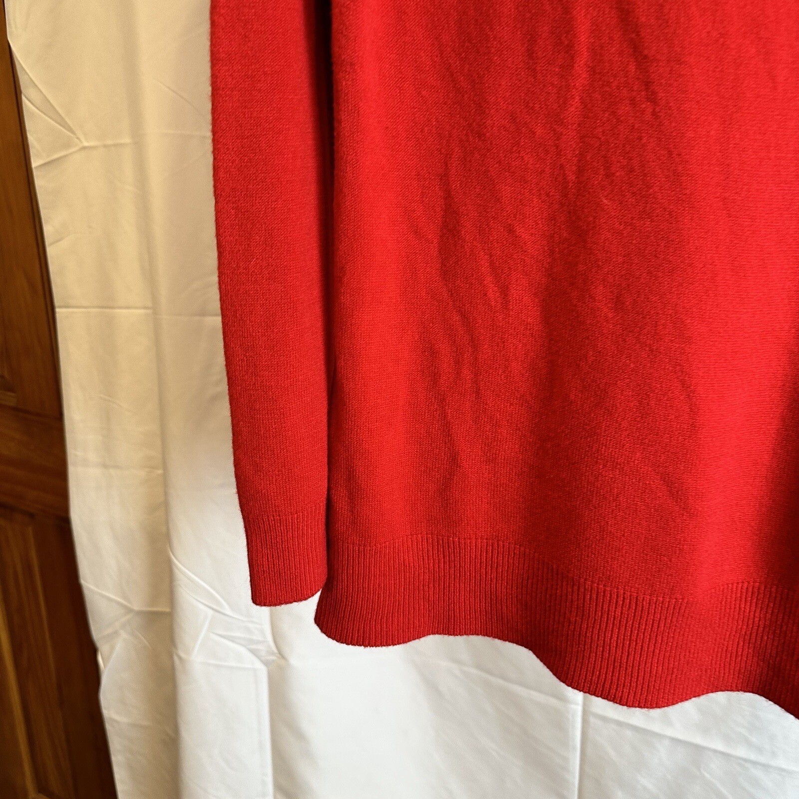 Basic Edition Acrylic Red Sweater Pullover. 100% … - image 6