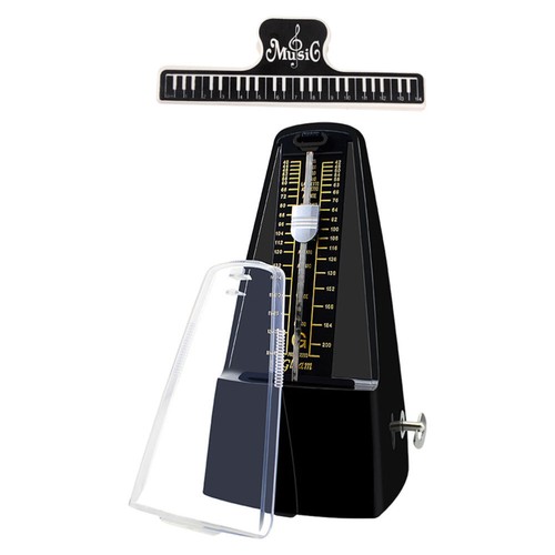3 Sets Metronom Piano-Metronom Standard Universelles Mechanisches - Afbeelding 3 van 12