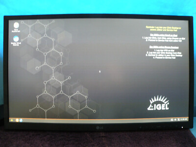 LG 24  Full HD IPS All-in-One Thin Client Quad-core Processor, w/Webcam, speaker