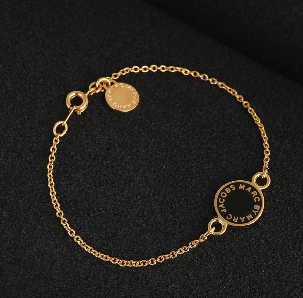 Marc jacobs enamel logo disc earrings new arrivals