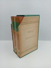 MORGANTE - 2 VOLUMI - LUIGI PULCI - SALANI EDITORE - 1965