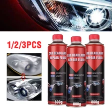 1/2/3PCS 800g Headlight Restoration Repair Liquid Polymer Chemical Polishing Car