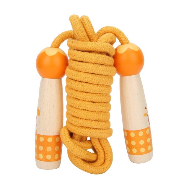 Wooden Skipping Rope Fitness Children Student Jumping Ropes Outdoor Toy
