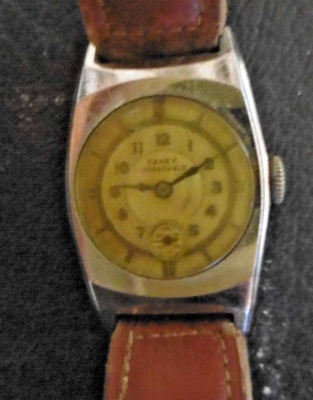 Montre Fanex Vintage Incassable - Unisexe, Avec Trotteuse, Occasion Mais Stylée