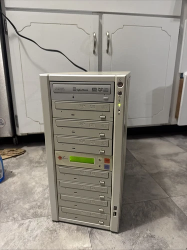 ILY enterprise ALERATEC 1:7 CD COPY TOWER MODEL 40 Duplicator DVD Tested Works