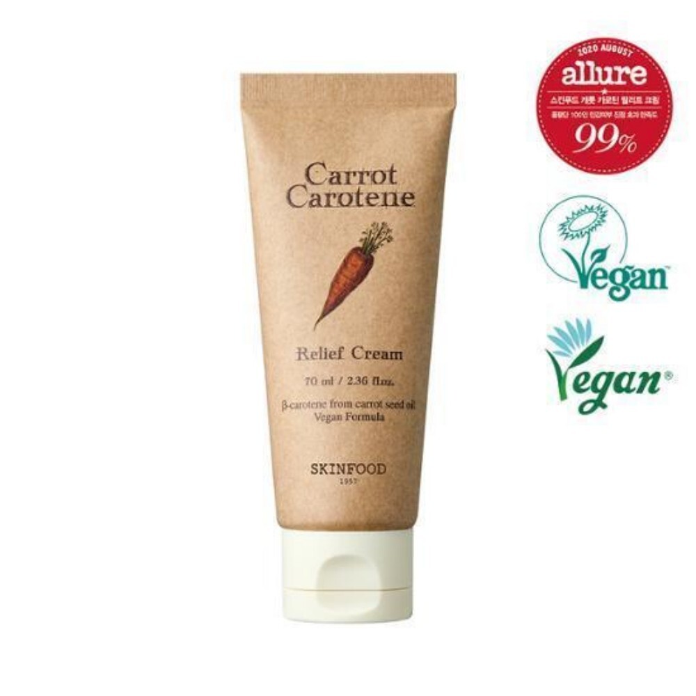SKINFOOD Carrot Carotene Relief Cream 70ml K-Beauty