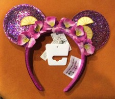 NEW Disney Parks 2019 Epcot Flower  Garden Festival Minnie Mouse Ears VHTF