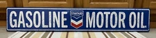 Standard Gasoline Motor Oil Sign Vintage Style Wall Decor 36”