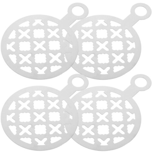  4 Pcs Rostfreier Stahl Keksformen Vorlagen Für Kuchenschablonen - Bild 1 von 16