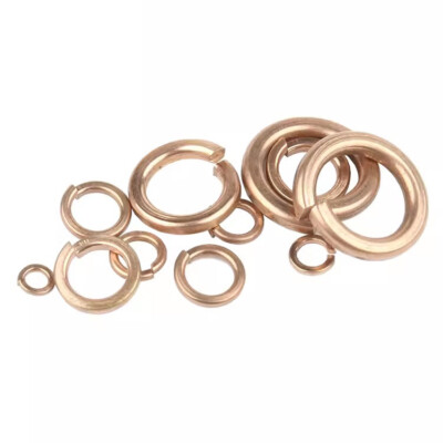 M2 M3 M4 M5 M6 M8-M16 Brass Spring Washers Open End Elastic Washer