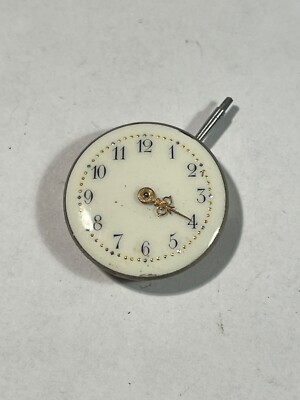 MONTRE GOUSSET RÉGULATEUR cadran avec pastilles bleues à réviser EUR