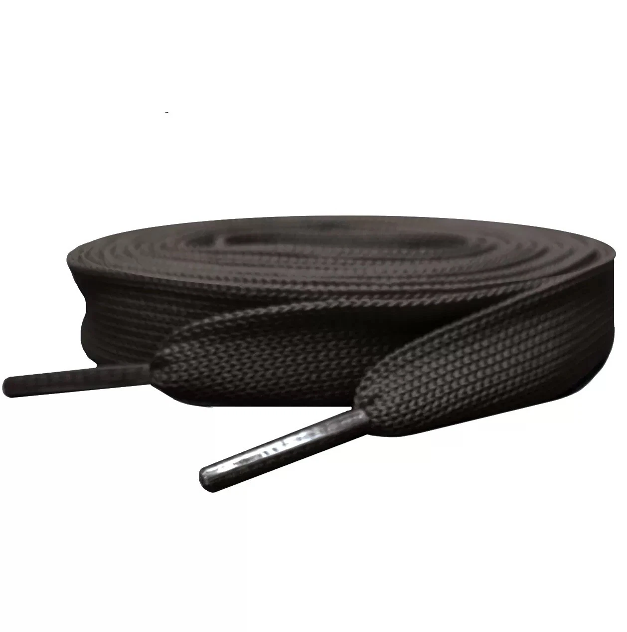 Coppia di lacci di ricambio Alexander McQueen stile piatto 120 cm nero