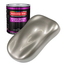 Restoration Shop Bright Silver Metallic Acrylic Urethane Gallon Only Auto Paint