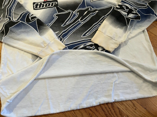 VTG 80s Thor Racing Yamaha YZ Motocross Jersey Shirt Sz XXL AMA Supercross - Picture 17 of 22