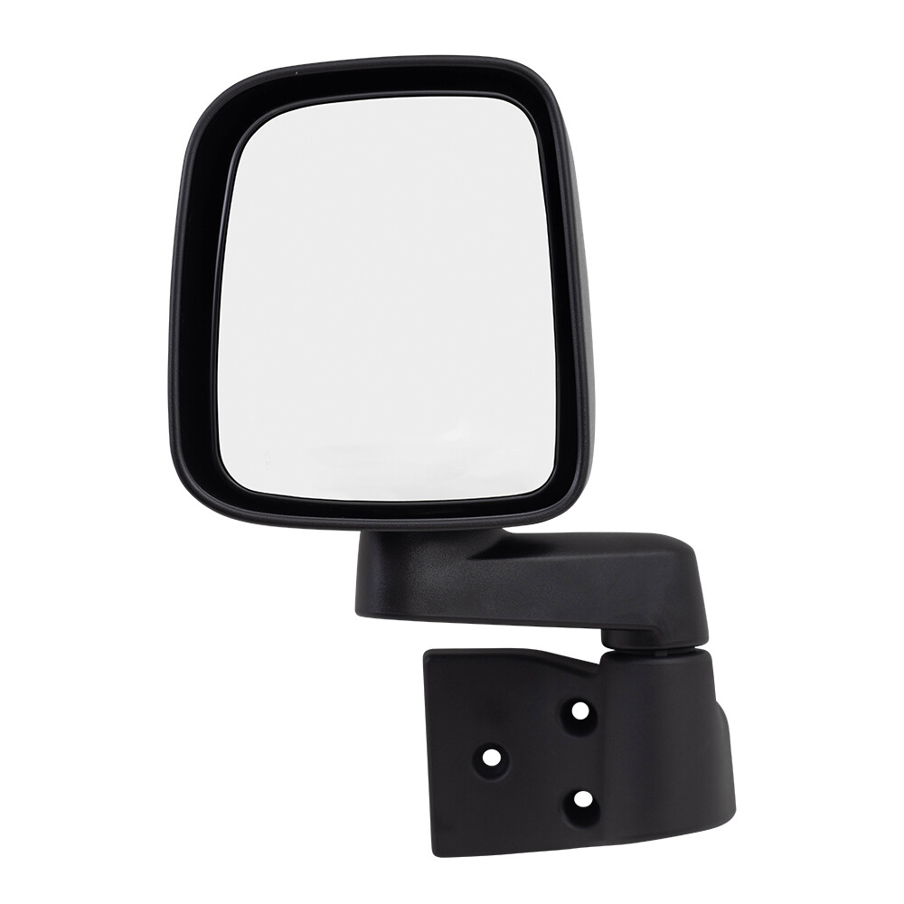 Mirror for 03-06 Jeep Wrangler Drivers Side View Manual Textured  
