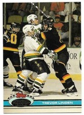TREVOR LINDEN 1991-92 STADIUM CLUB CARD MINT CONDITION
