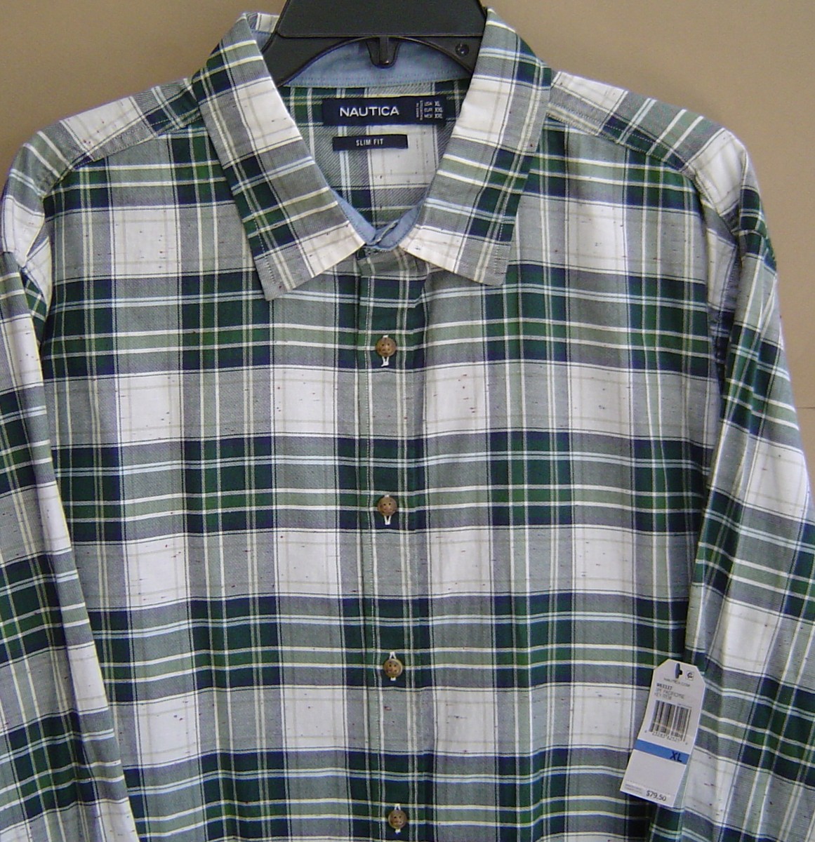 pine green mens dress shirt Men's Linen Playa Shirt XL in Green by Alex Crane