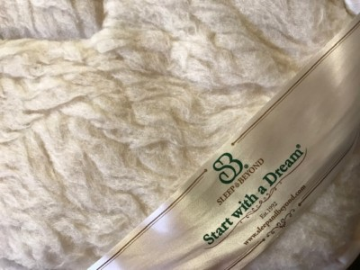 #ad Washable Wool Fleece Cotton mattress topper pad protector myDual Sleep amp; Beyond $139.00