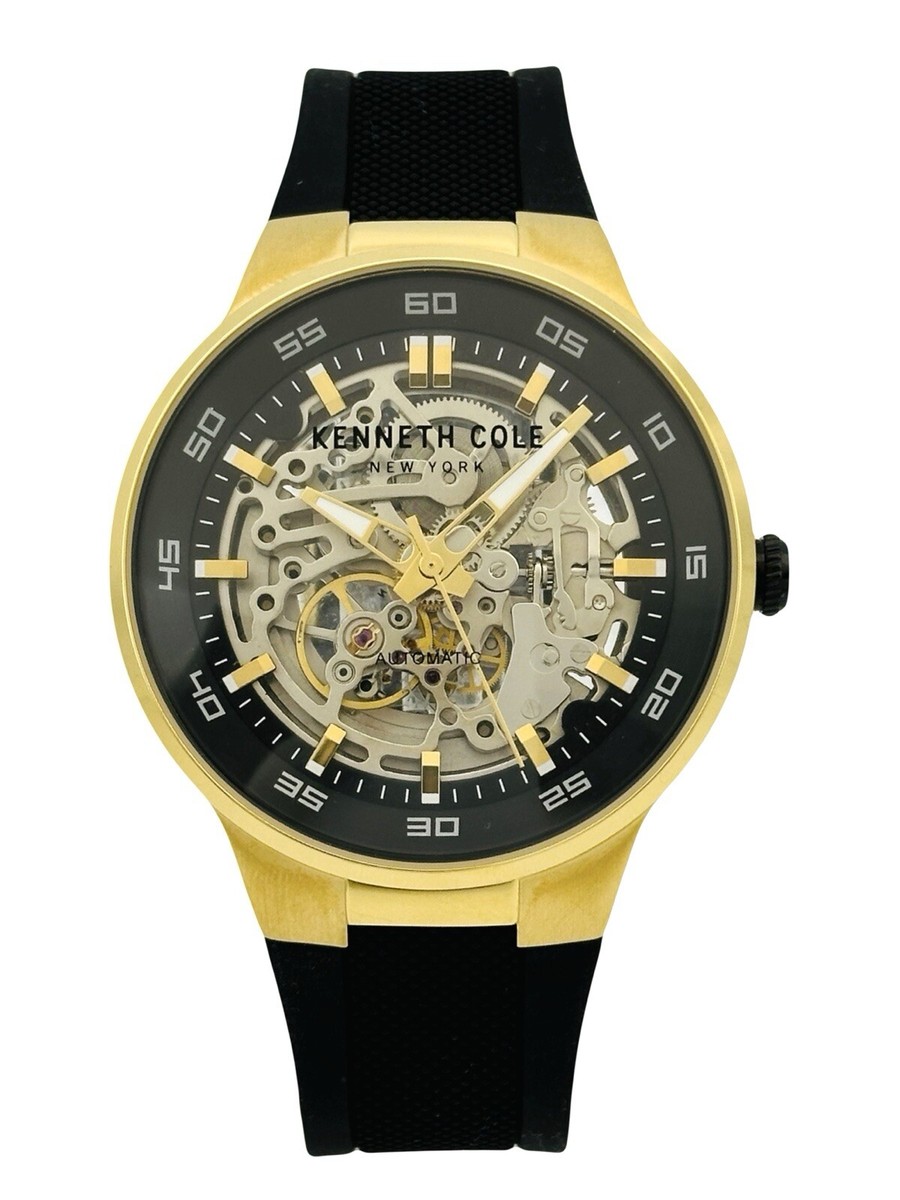 Kenneth Cole New York 10014636 Automatic KC8108 Skeleton Silicon Strap Watch | eBay Kenneth Cole New York 10014636 Automatic KC8108 Skeleton Silicon Strap Watch | eBay