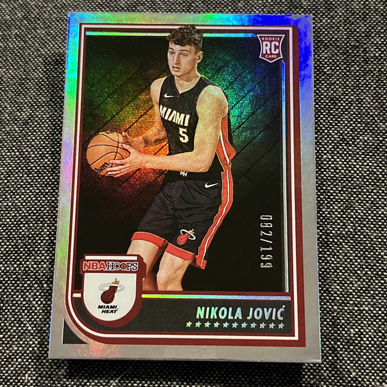 NIKOLA JOVIC 2022-23 PANINI NBA HOOPS PREMIUM SILVER /199 #256 ROOKIE RC SP