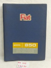 FIAT 850 -1965-CATALOGO PARTI DI RICAMBIO- leggi tutto