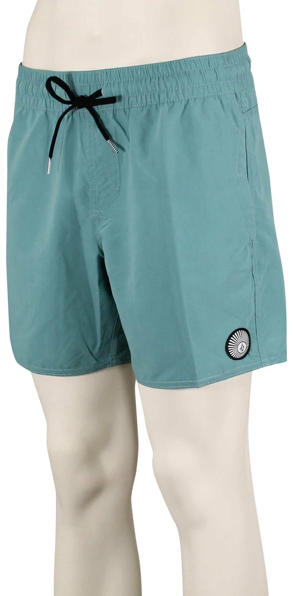 Volcom Lido Solid Volley Shorts Britt Blue New eBay