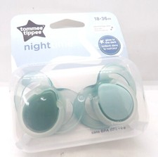 Pacifier Tommee Tippee Night Time Toddler Size 18-36 Mo.