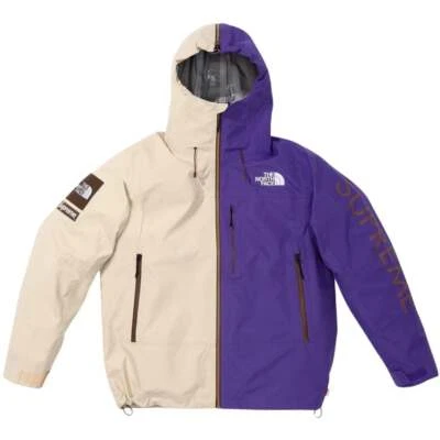 NP024011-GP Supreme The North Face Split Taped Seam Shell Jacket