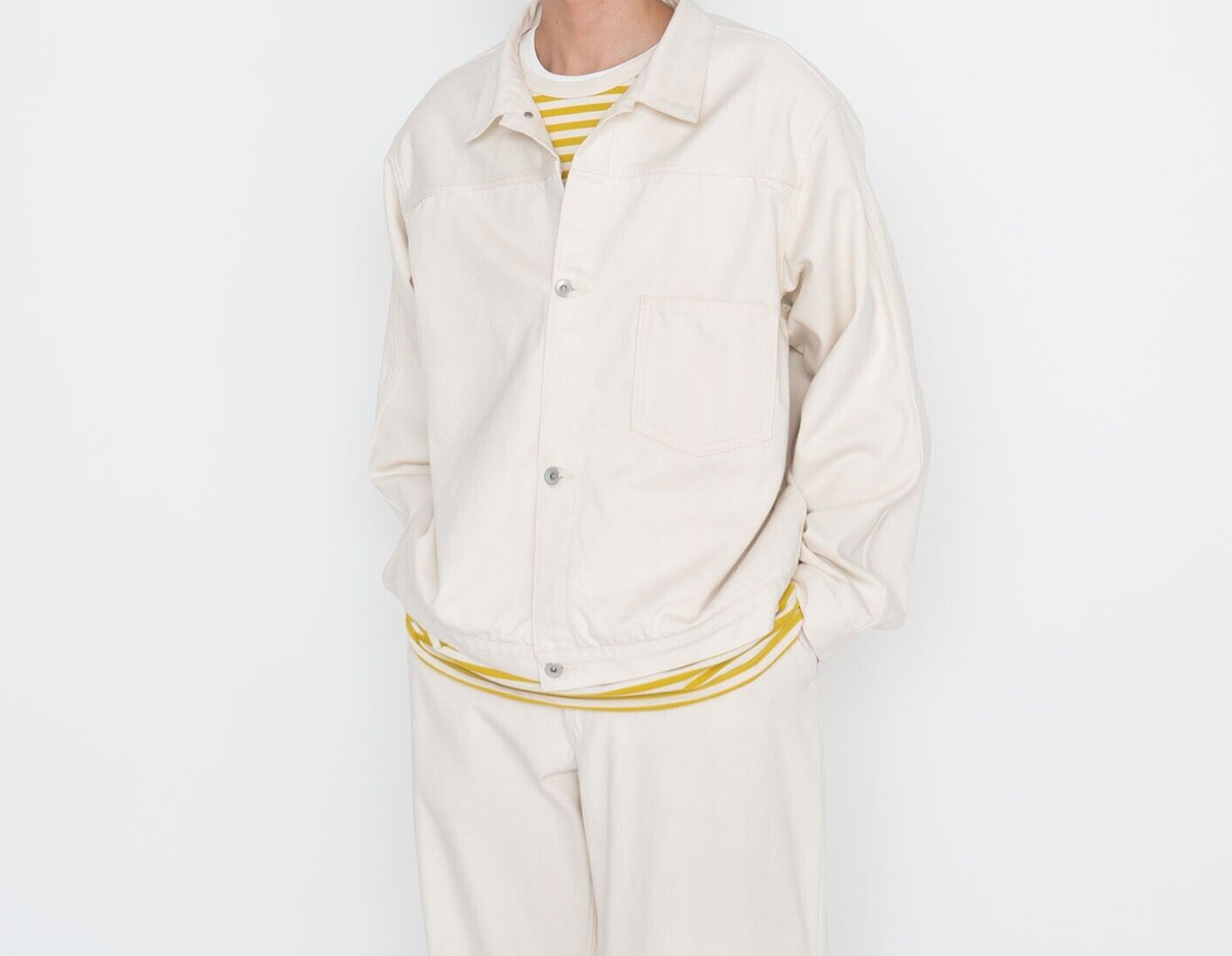 ASK availability First) nanamica Short Denim Jacket from Japan