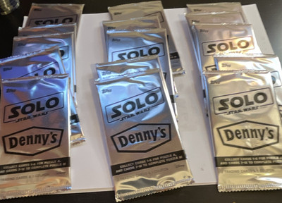 Topps 2018 Star Wars Solo: A Star Wars Story Trading Card Pack Lot (50)