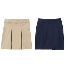 Cat & Jack Girls School Uniform Skort Pleated Twill - Choose Size & Color