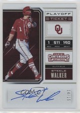 2018 Contenders Draft Picks RPS Playoff Ticket 14/15 Steele Walker #12 Auto 0sm9