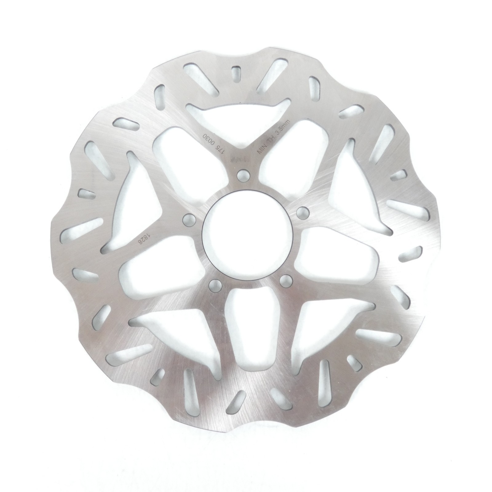Disque de frein avant Polini anti-vibration pour scooter Aprilia Scarabeo 300 Special