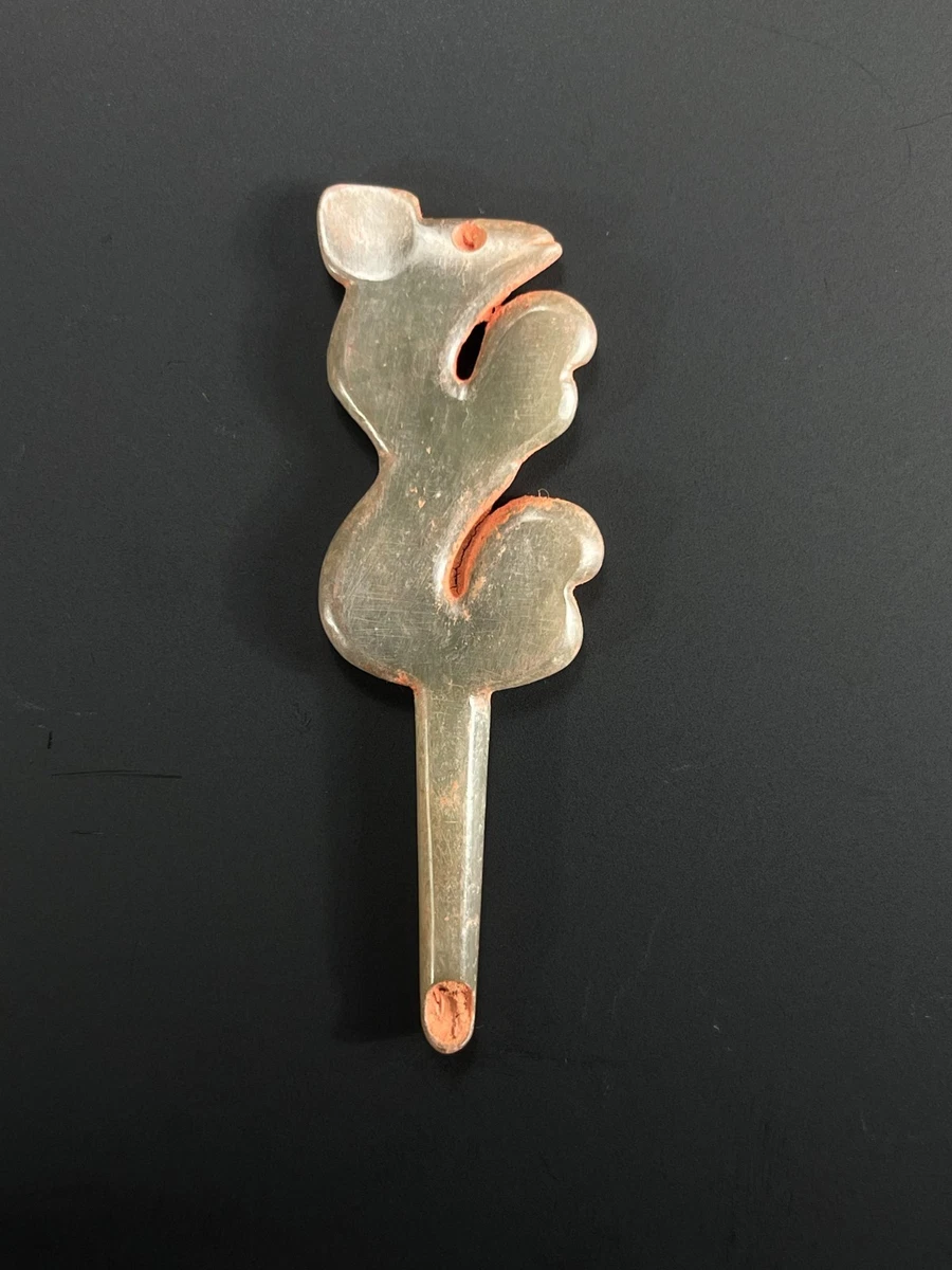 老鼠玉中国风雕像、雕像| eBay