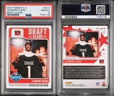 PSA 10 2021 Rookies and Stars Draft Class #DC-5 Ja'Marr Chase RC Bengals POP14